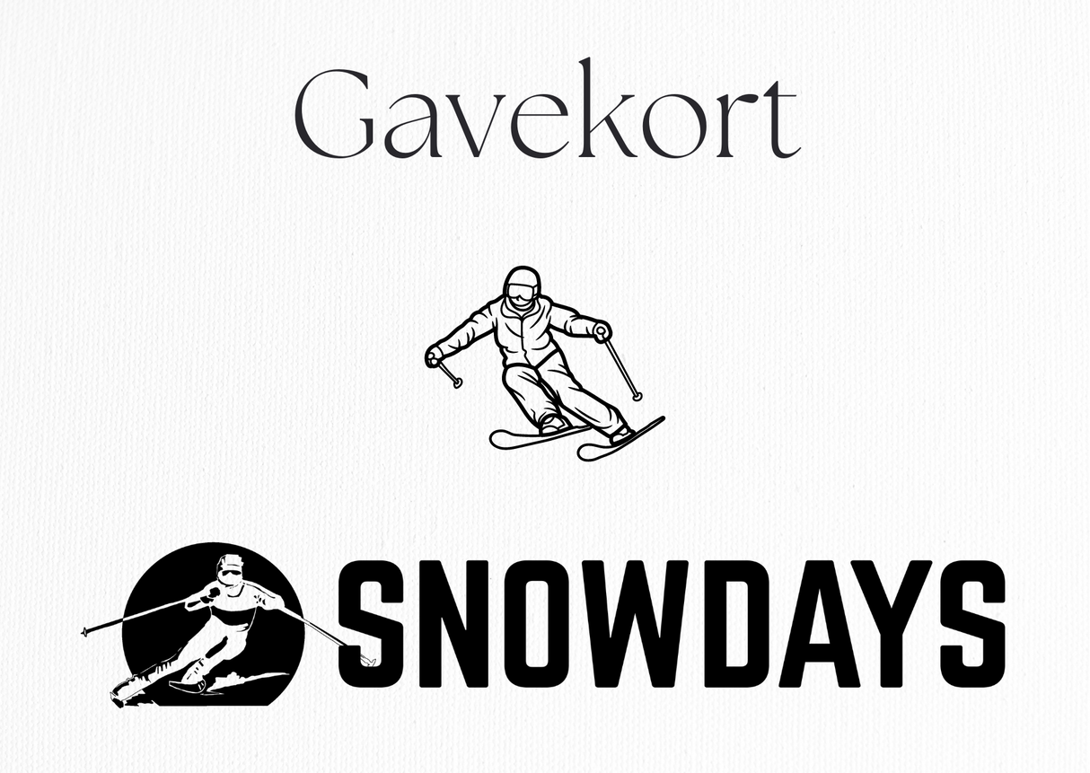 Presentkort till Snowdays.dk (online)